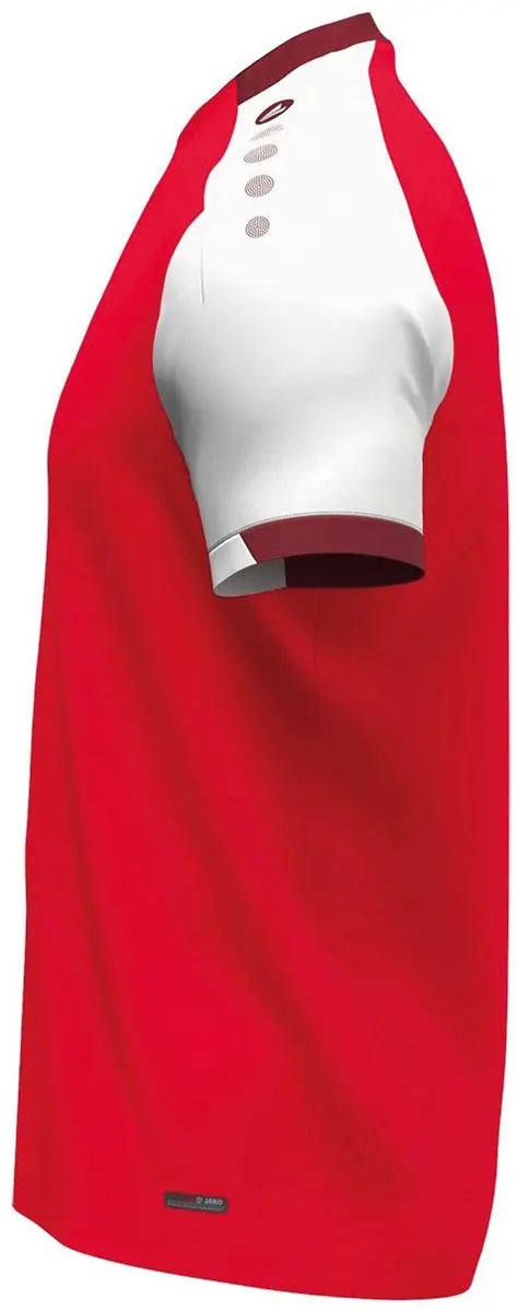 JAKO Dynamic Shirt Heren - Maat L - Rood/Wit