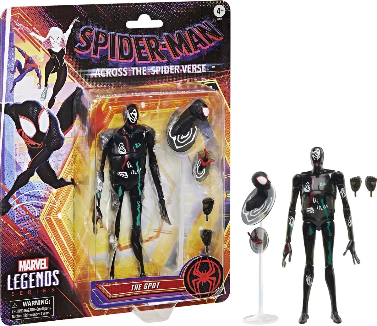 Hasbro Spider-Man Across the Spider-Verse Marvel Legends The Spot Action Figuur