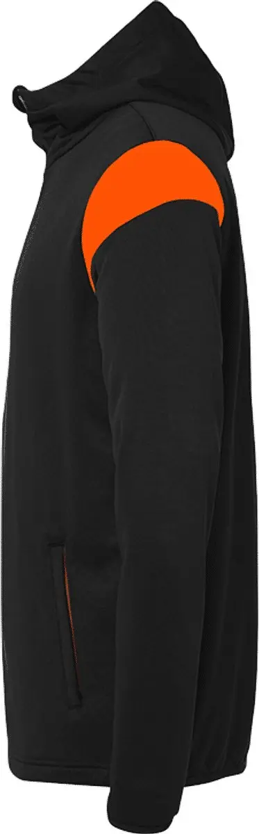 Uhlsport Squad 27 Kinderjas - Zwart/Fluo Oranje - Maat 164