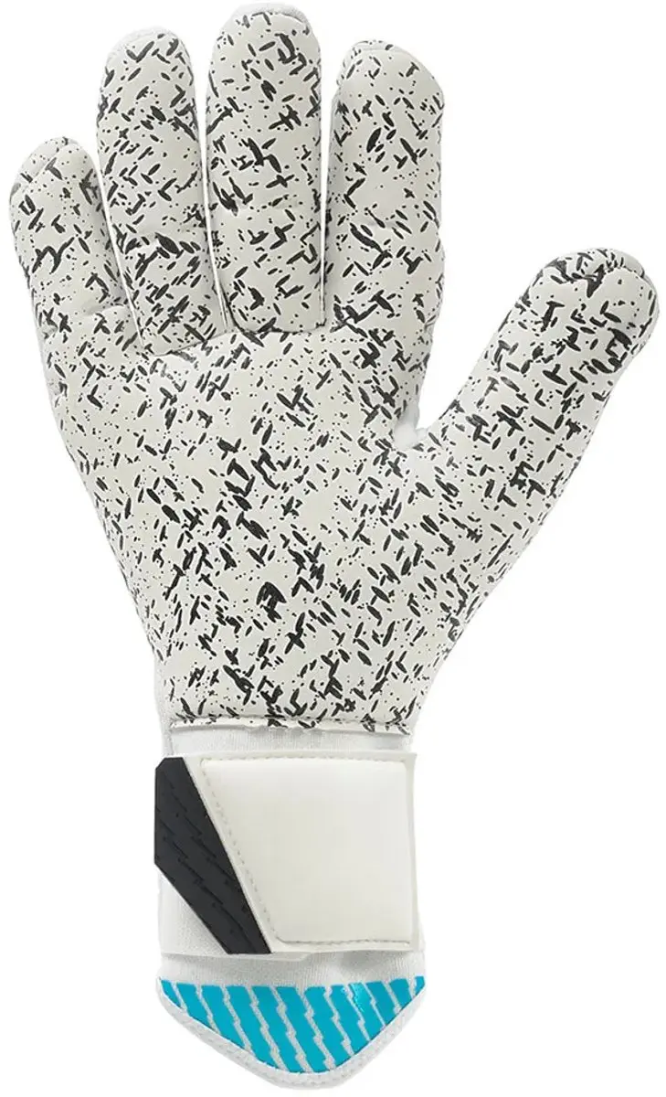 Uhlsport FM Cybertec Supergrip+ Keepershandschoenen 12 - Wit/Cyberblauw/Zwart
