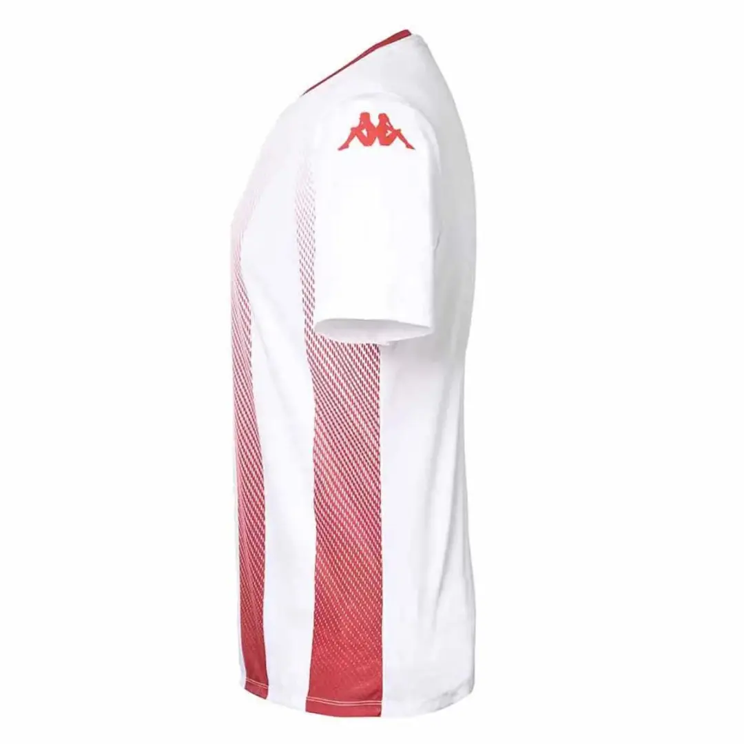 Kappa Bugo T-shirt 146 - Rood/Wit