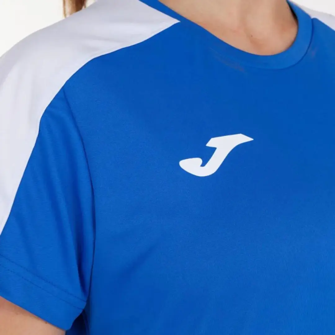 Joma Academy T-shirt 12-14 jaar - Royal/White