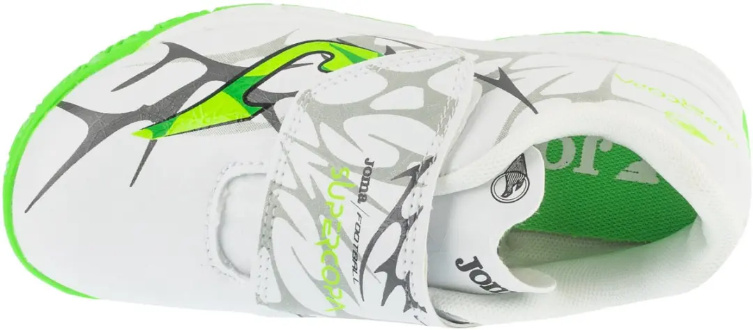 Joma Super Copa Jr 25 SCJW INV Indoorschoenen - Wit - Maat 30 - afbeelding 3 van 5