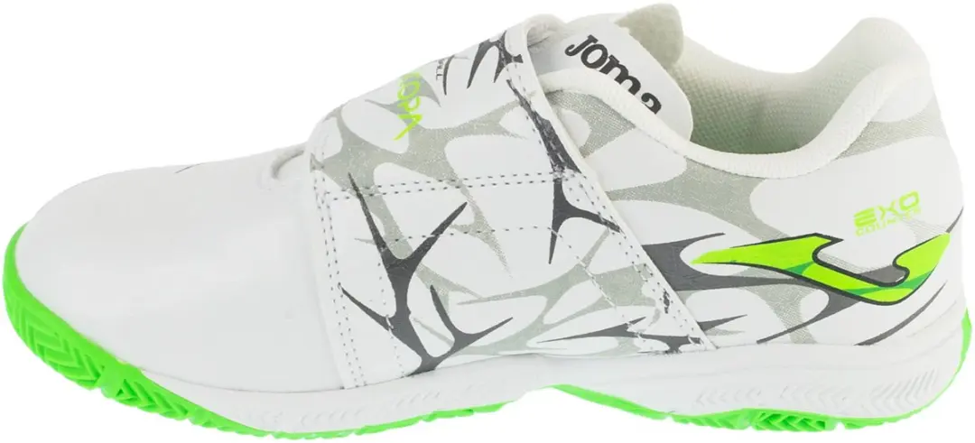 Joma Super Copa Jr 25 SCJW INV Indoorschoenen - Wit - Maat 30 - afbeelding 2 van 5