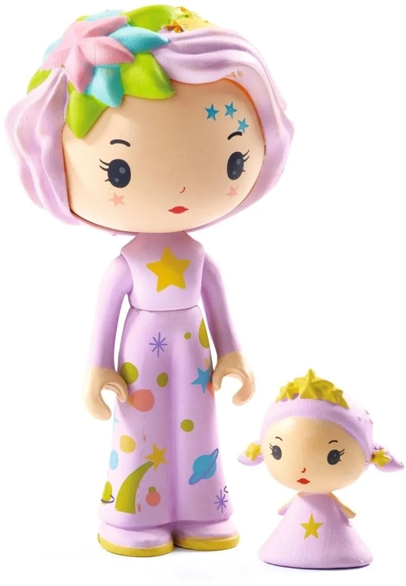 Djeco Tinyly Violet Miniatuur Slaapkamer - Meerkleurig