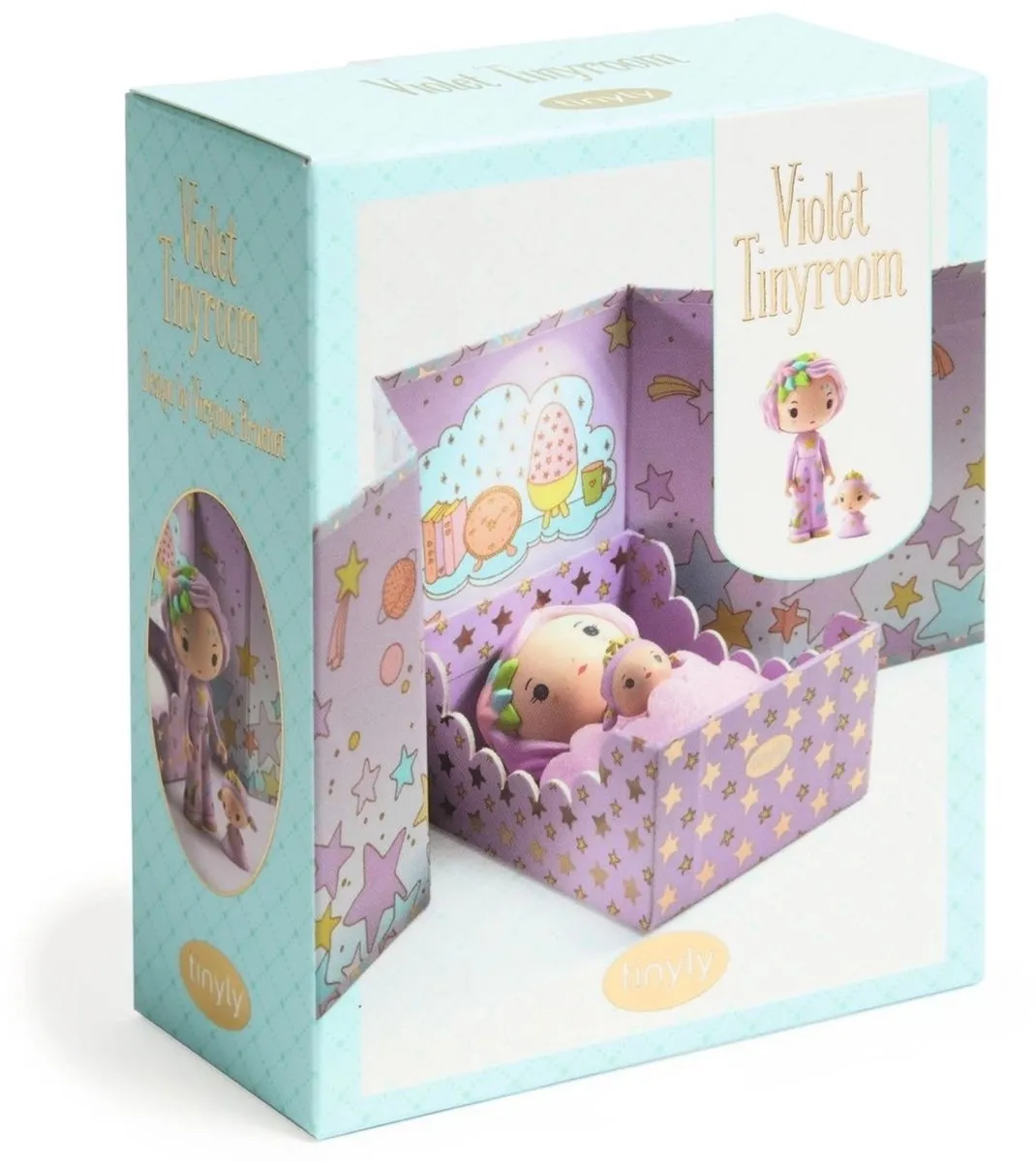 Djeco Tinyly Violet Miniatuur Slaapkamer
