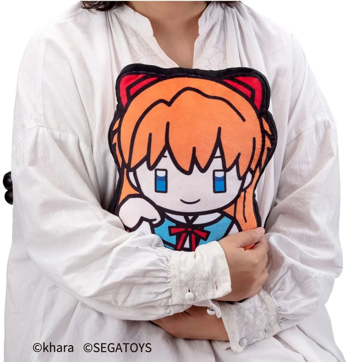 Sega Neon Genesis Evangelion Asuka Langley Soryu Knuffel 32cm - Multicolor