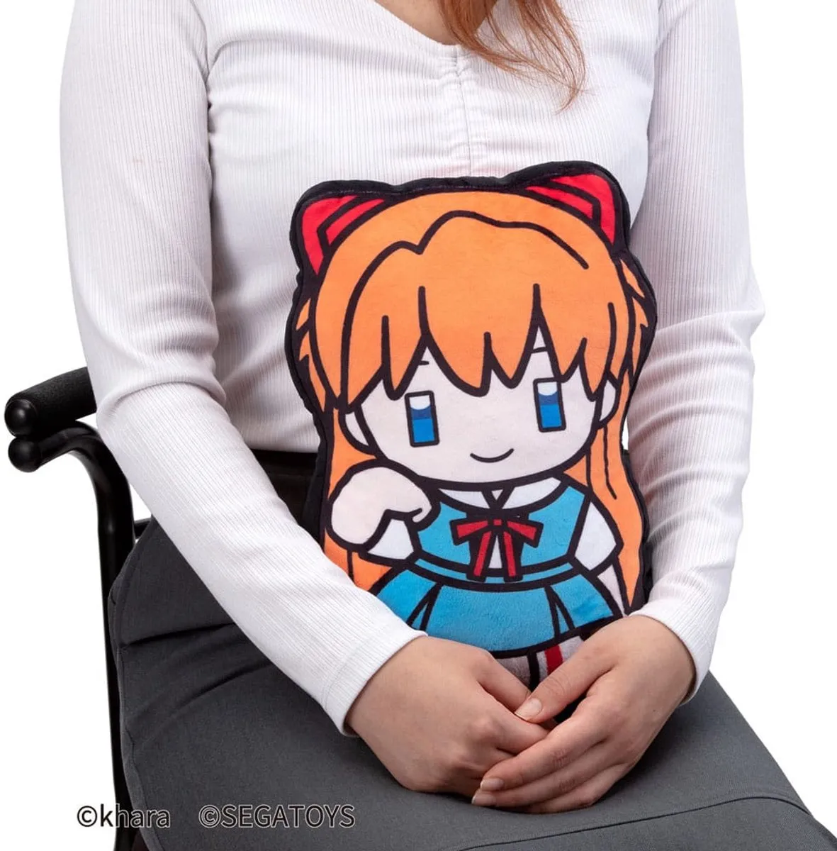 Sega Neon Genesis Evangelion Asuka Langley Soryu Knuffel 32cm - Multicolor