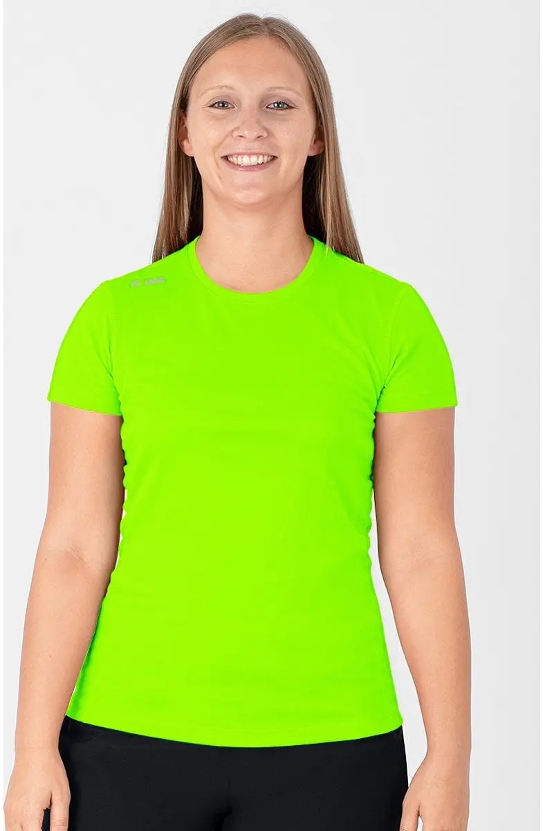 JAKO Run 2.0 T-Shirt Dames - Fluogroen - Maat 34