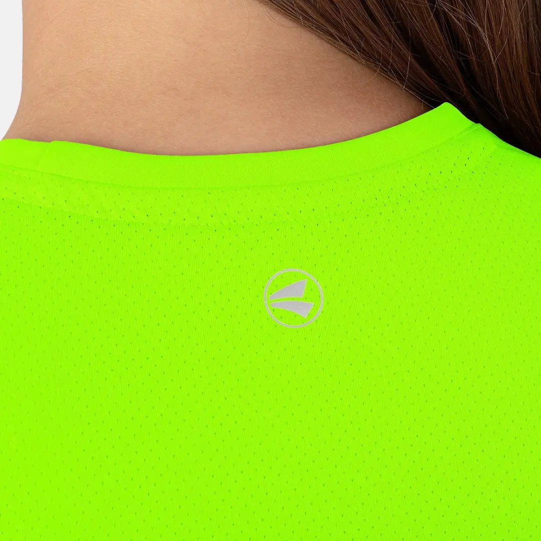 JAKO Run 2.0 T-Shirt Dames - Fluogroen - Maat 34