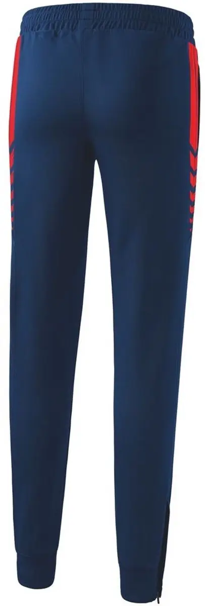 Erima Six Wings Worker Dames Trainingsbroek 40 - Marine/Rood
