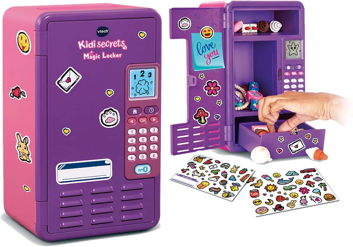 VTech Kidisecrets Magic Locker - 3x AAA - Multicolor - afbeelding 6 van 6