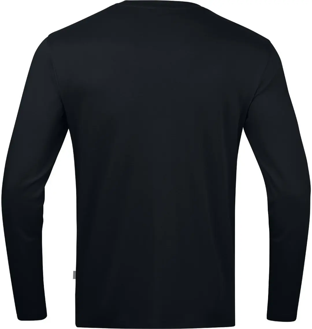 JAKO Organic T-Shirt Lange Mouwen - Zwart L