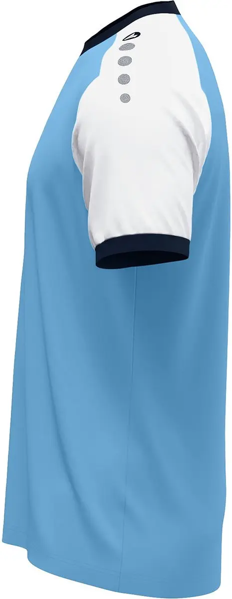 Jako Dynamic Shirt Korte Mouw Kinderen 164 - Hemelsblauw/Wit/Marine