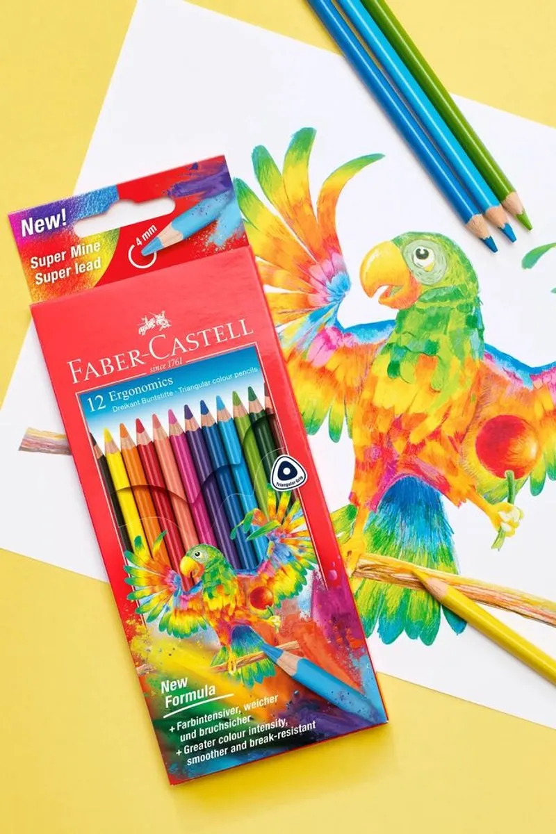 Faber-Castell Driekantige Kleurpotloden FC-116512 - 12 Stuks