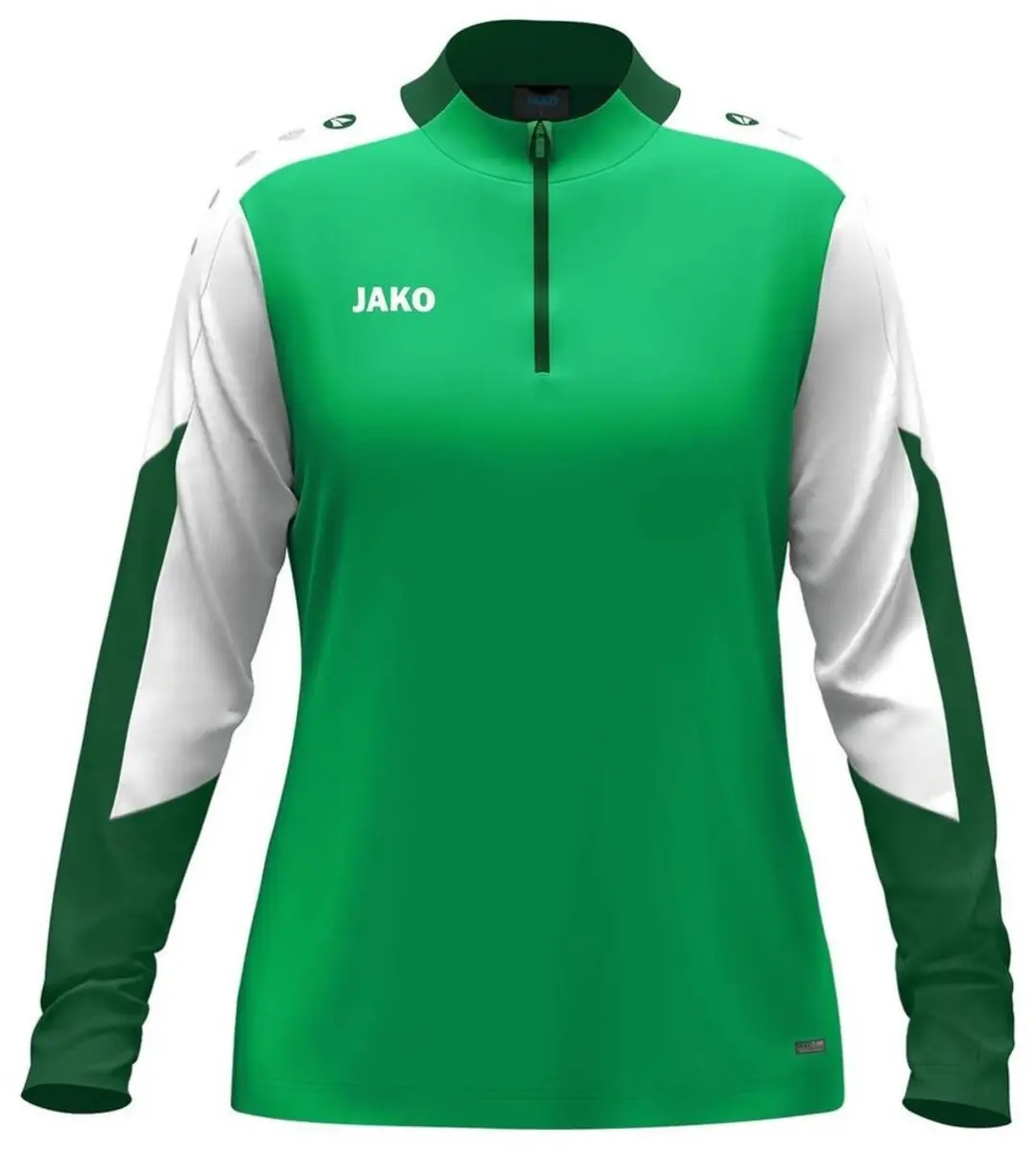 Jako Dynamic Ziptop Dames - XL - Groen/Wit/Donkergroen - afbeelding 6 van 6
