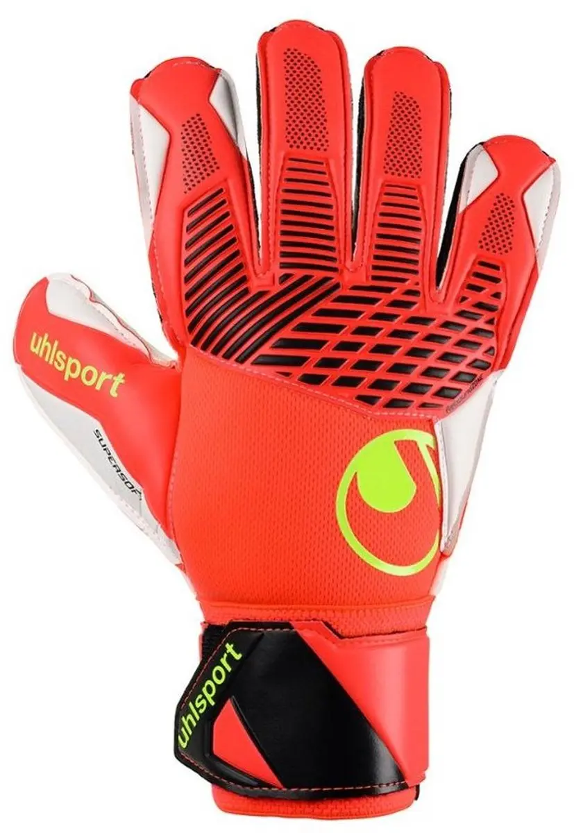 Uhlsport Fangmaschine Supersoft Keepershandschoenen Rood 9.5