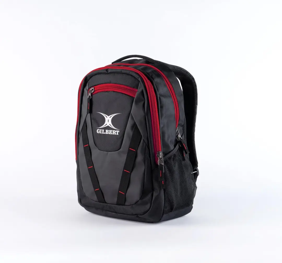 Gilbert Club V4 Rucksack Zwart / Rood