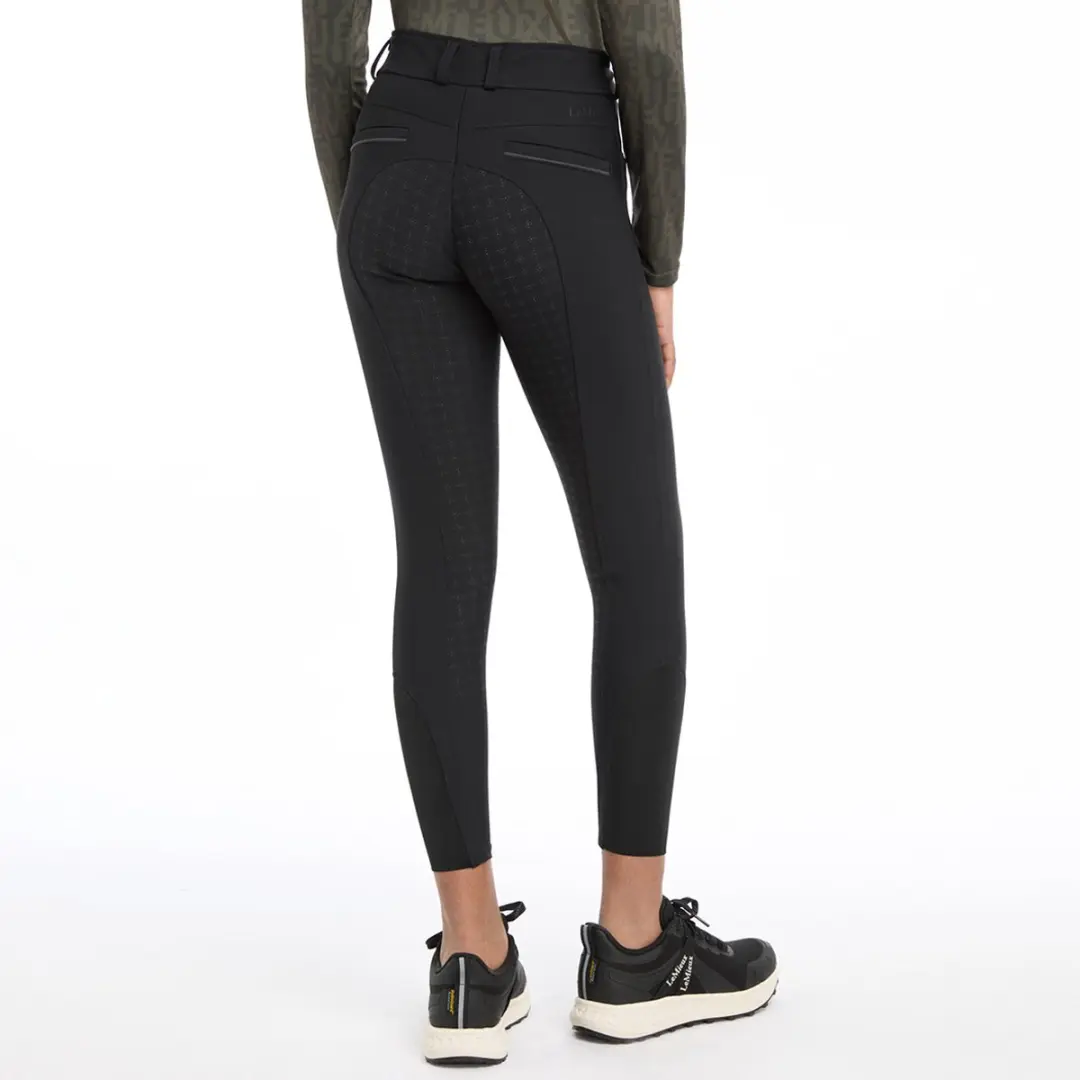 Lemieux Young Rider Izzy Full Grip Paardrijbroek 134-140 - Zwart - afbeelding 4 van 6
