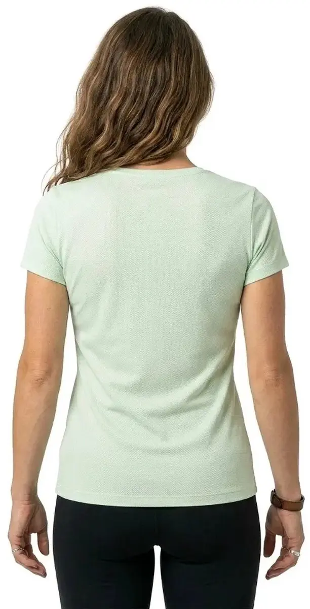 ODLO Active F-dry Korte Mouwen Basislaag XL - Groen - afbeelding 2 van 4
