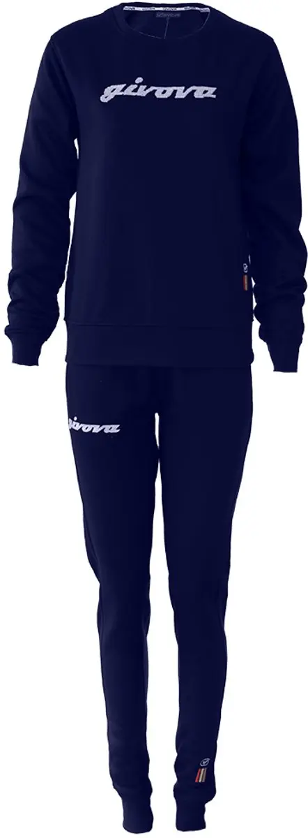 Givova 104 Trainingspak Zwart,Roze L Vrouw