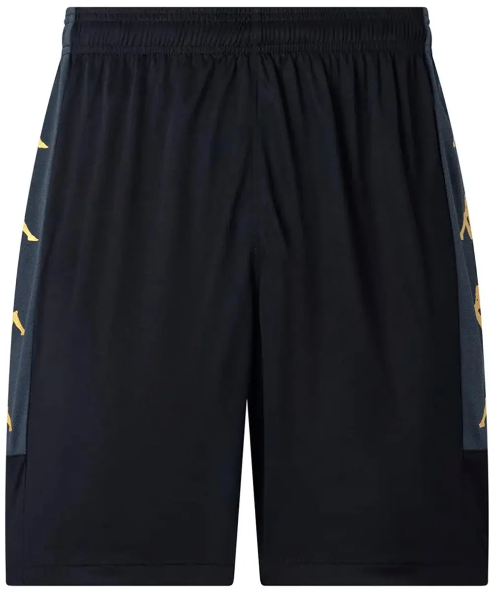 Kappa Gondo Korte Broek - Zwart/Grijs - 12 jaar