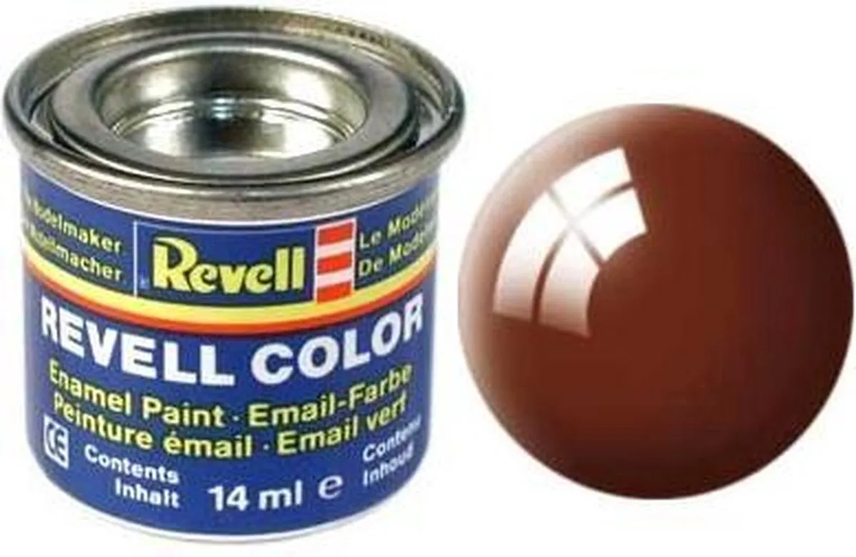 Revell Glanzend Leembruin Verf 14ml