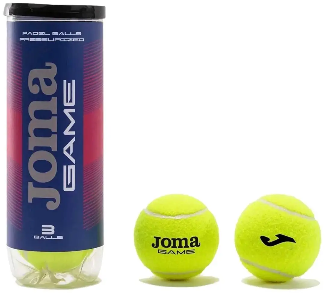 Joma Game Tennisballen Transparant 3 Balls