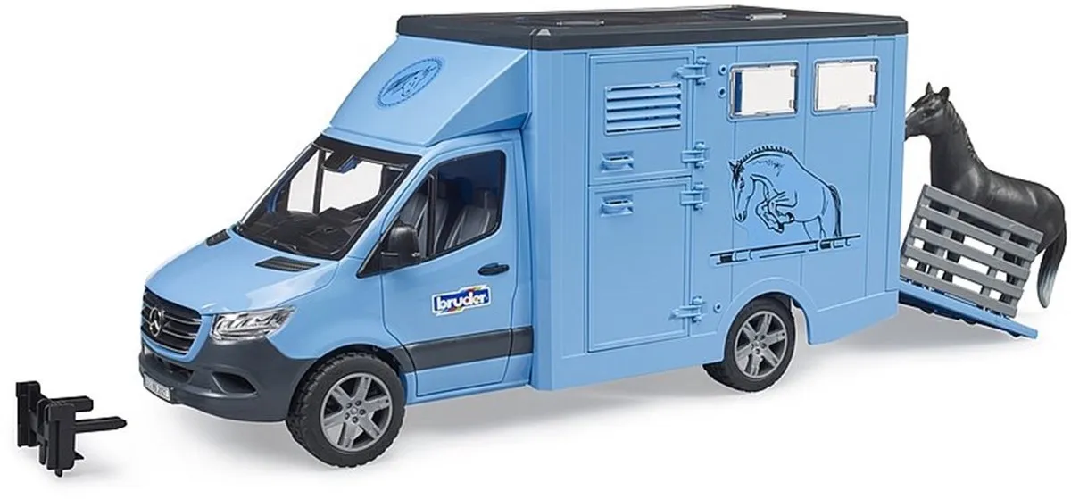 Bruder MB Sprinter Tiertransporter 02674
