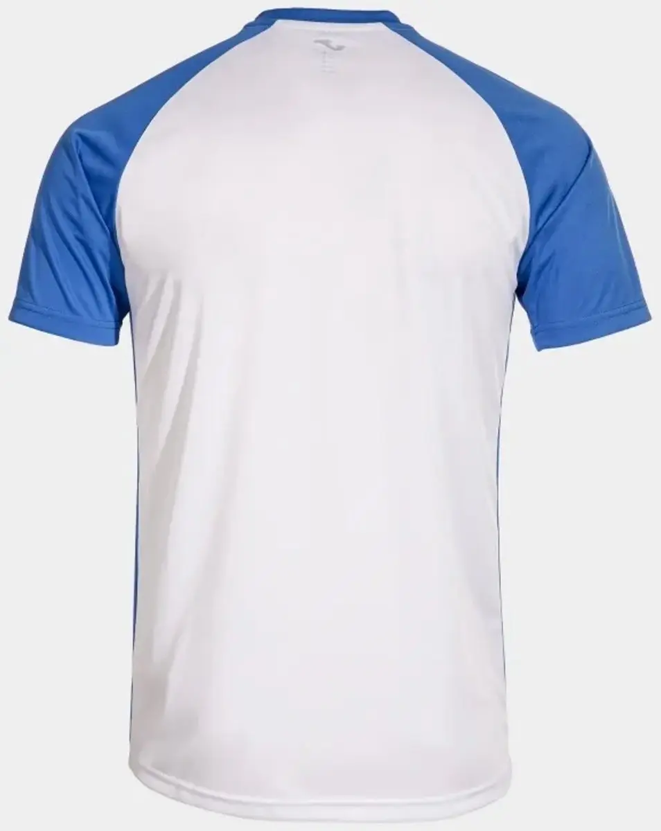 Joma Tiger Vi Heren T-shirt - XXS - Wit/Koningsblauw - afbeelding 6 van 6