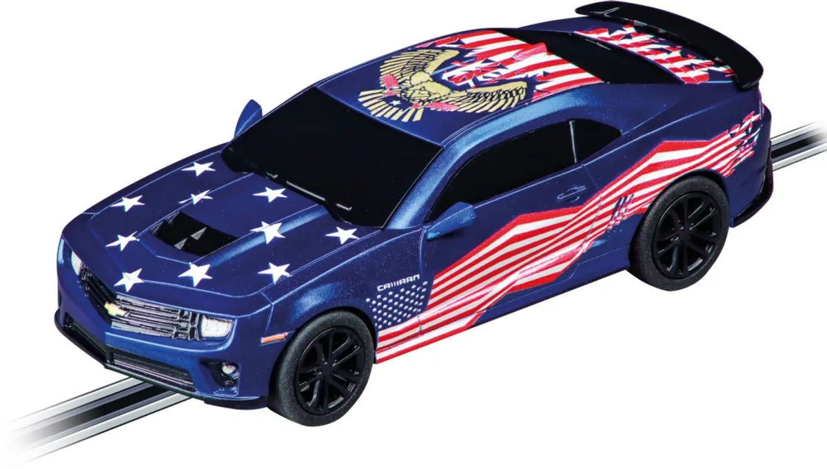 Carrera Go!!! Chevrolet Camaro Stars 'n Stripes