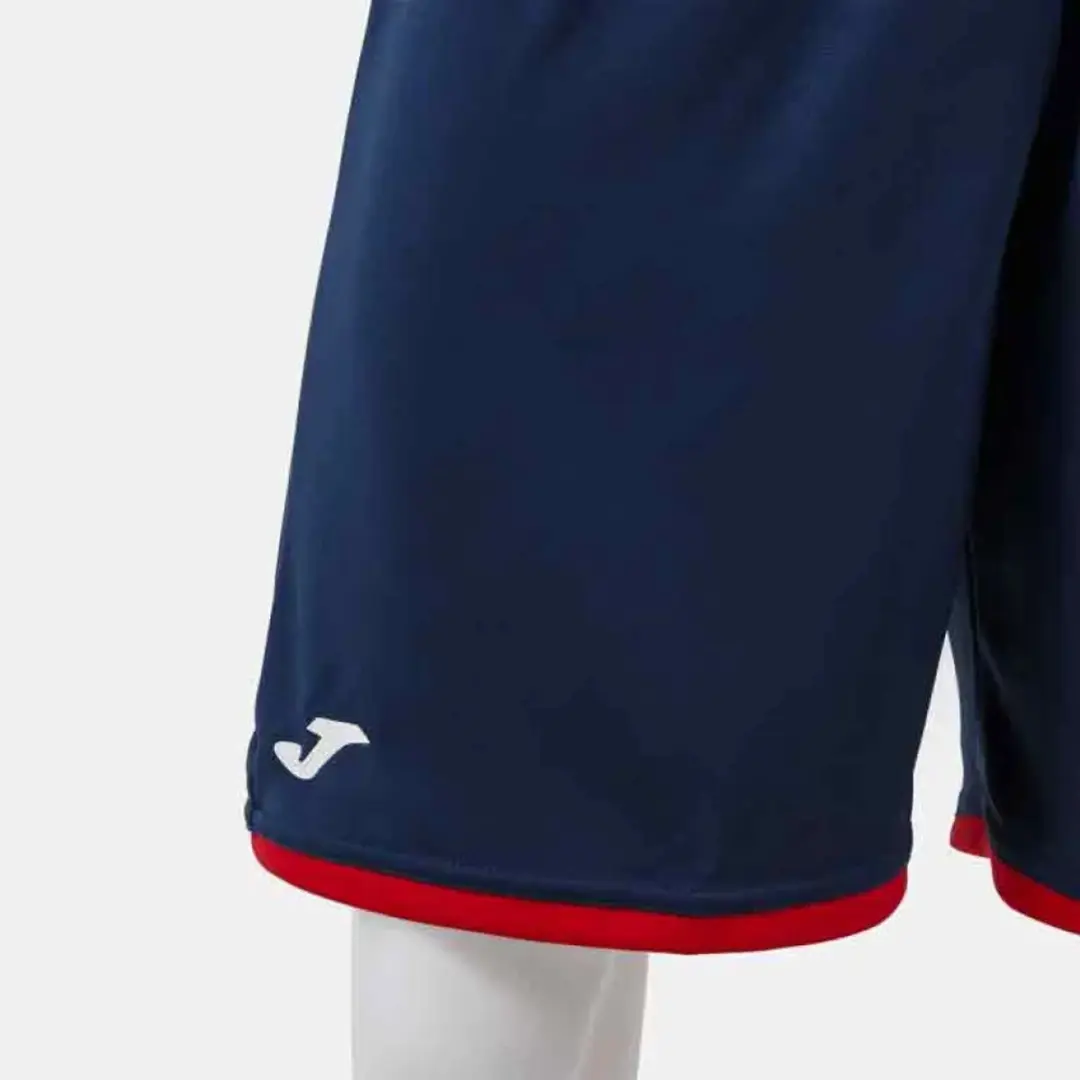 Joma Phoenix III Korte Broek - S - Navy/Red - afbeelding 3 van 4