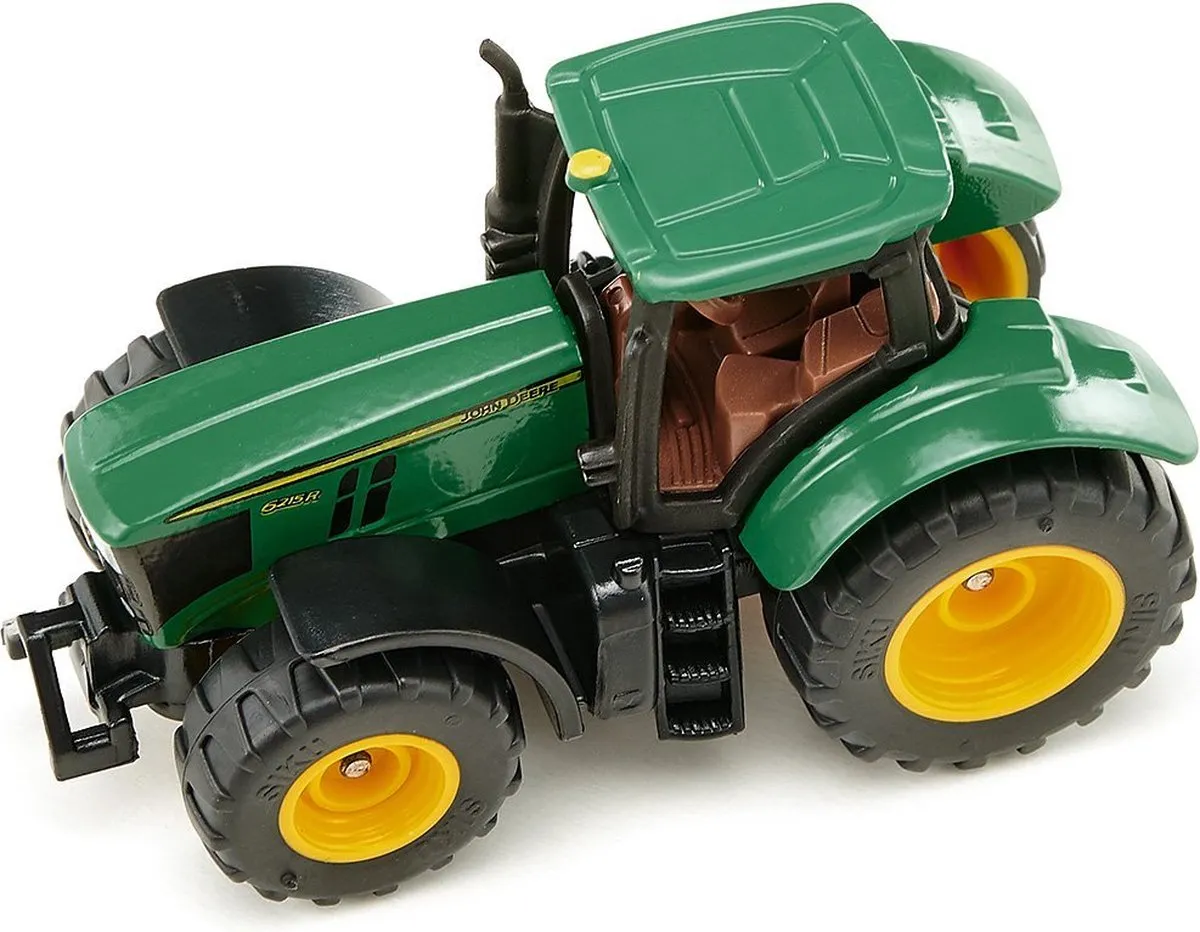SIKU John Deere 6250R Tractor 6,7cm - Groen/Geel