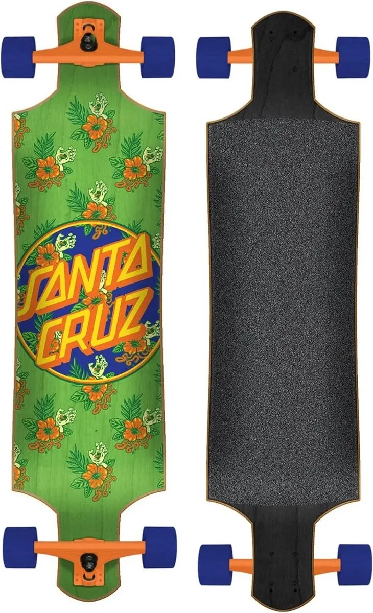 Longboard Santa Cruz Vacation Dot 40 Green