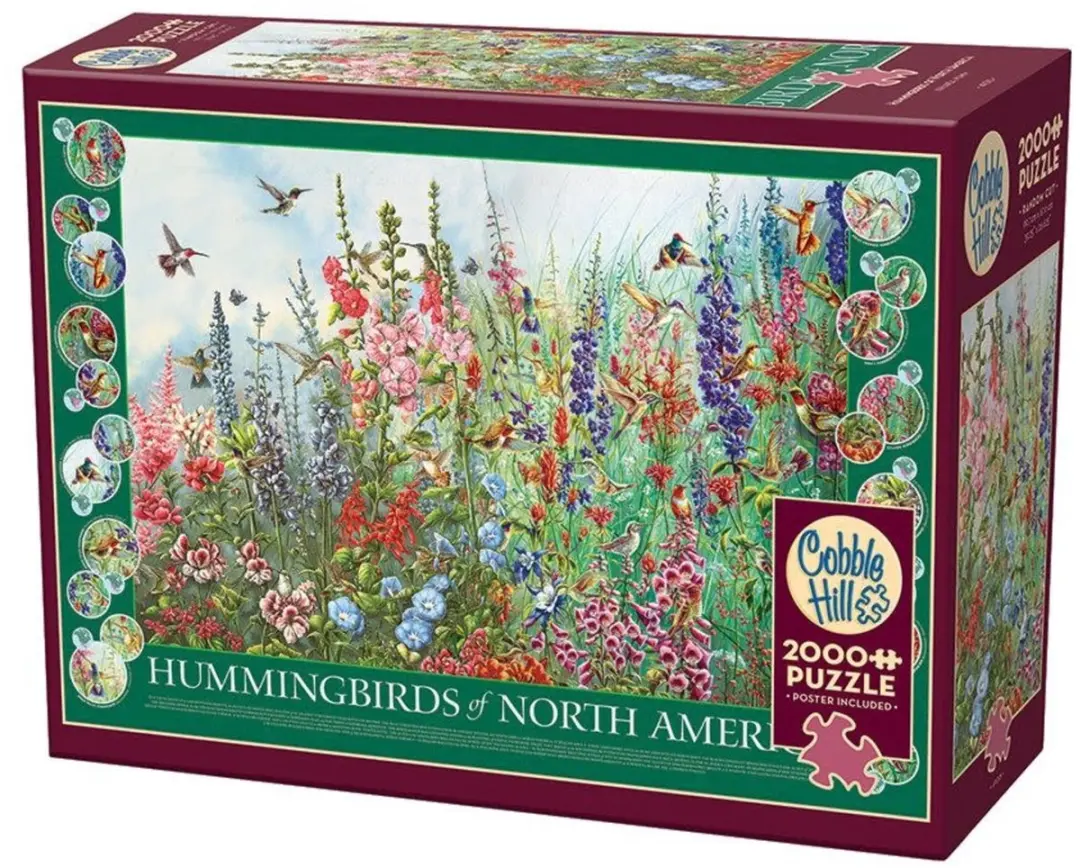 Cobble Hill Regenboog Patchwork Legpuzzel 2000 Stuks - afbeelding 4 van 4