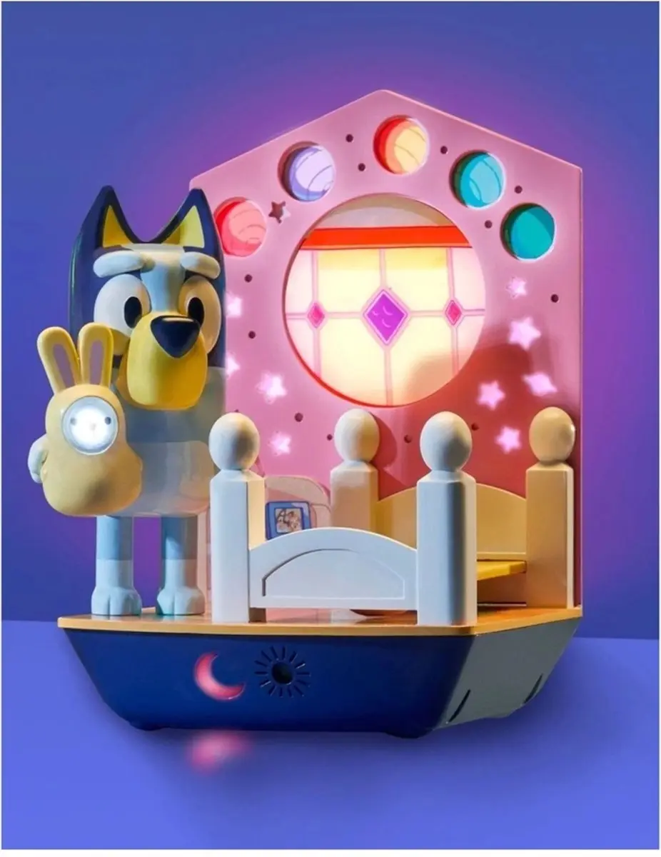 Bluey 3-in-1 Nachtlampje Zaklamp Slaaptrainer - Multi Colour - afbeelding 2 van 4
