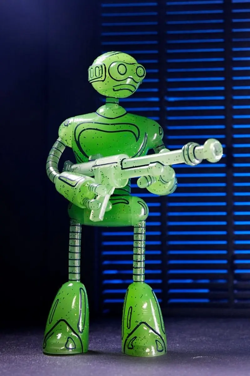 NECA Teenage Mutant Ninja Turtles Transmat Fugitoid Action Figuur - NECA54544-01 - Multi - afbeelding 5 van 6