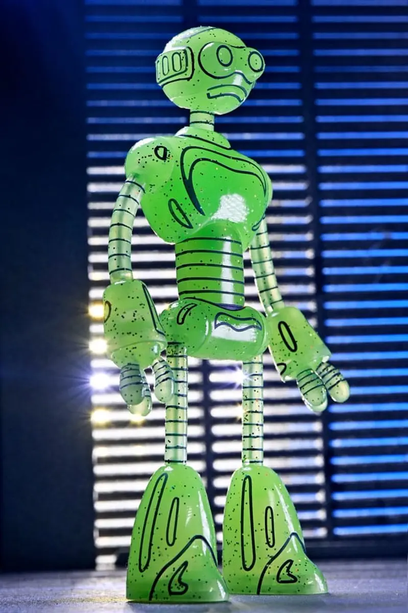NECA Teenage Mutant Ninja Turtles Transmat Fugitoid Action Figuur - NECA54544-01 - Multi - afbeelding 2 van 6