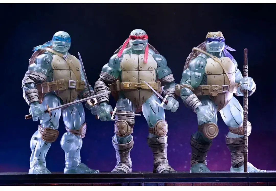 Neca Teenage Mutant Ninja Turtles The Last Ronin Ghost Brothers 3-Pack - 18cm - Multi - afbeelding 3 van 6