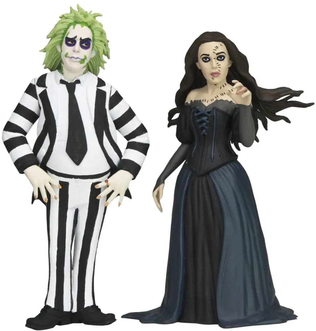 NECA Beetlejuice Beetlejuice Toony Terrors Action Figure 2-Pack Beetlejuice & De