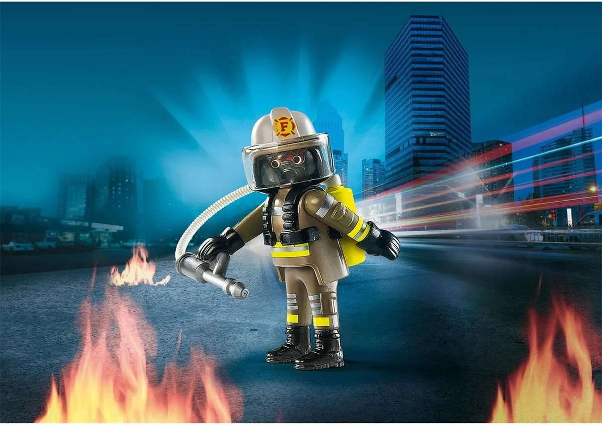 Playmobil Brandweerman 9336 - Multicolor
