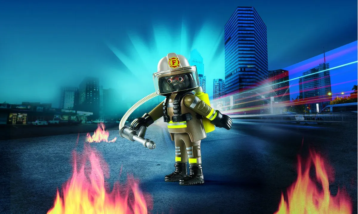 Playmobil Brandweerman 9336 - Multicolor