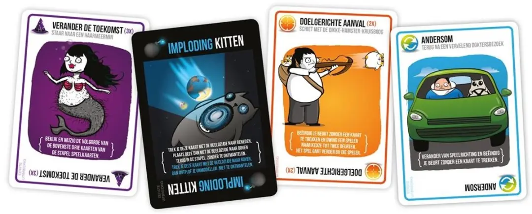 Exploding Kittens Imploding Kittens NL Uitbreiding - Kaartspel