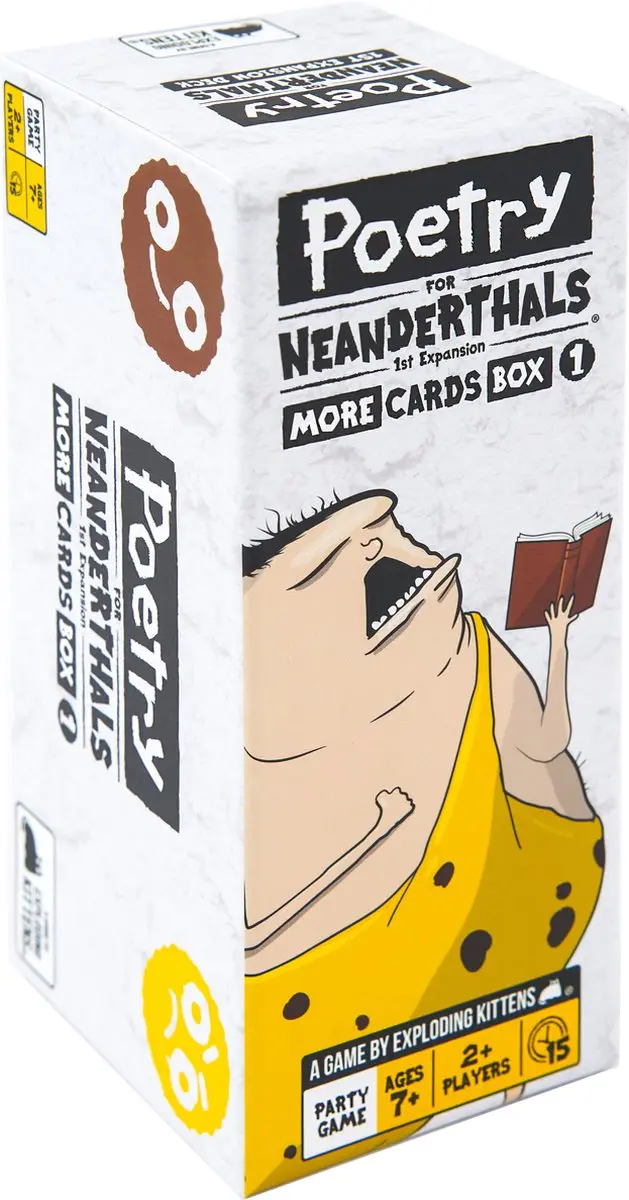 Exploding Kittens Poetry for Neanderthals Uitbreiding EKG-PN02