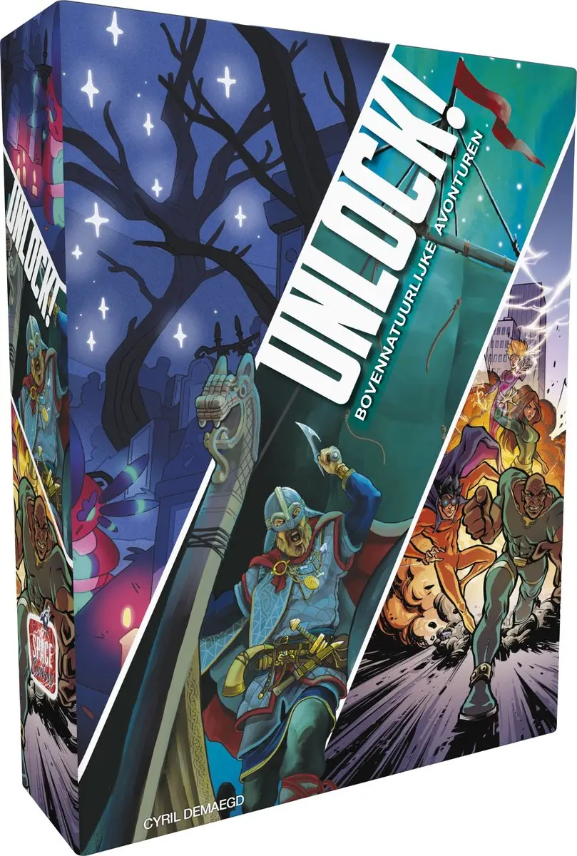 Space Cowboys Unlock! Bovennatuurlijke Avonturen Kaartspel SPC13-012