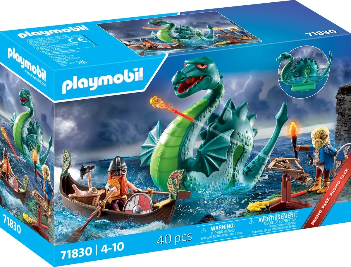 Playmobil History Vikingen Zeemonster 71830