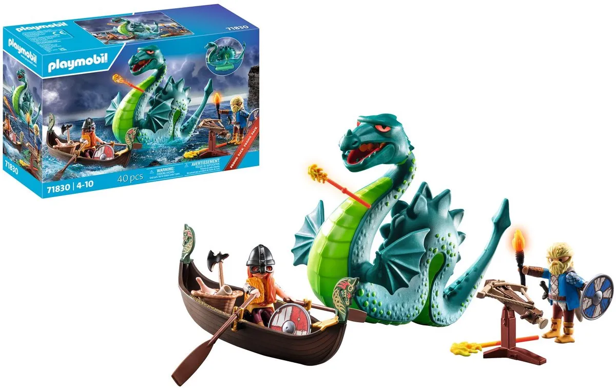 Playmobil History Vikingen Zeemonster 71830 - Multicolor - afbeelding 6 van 6