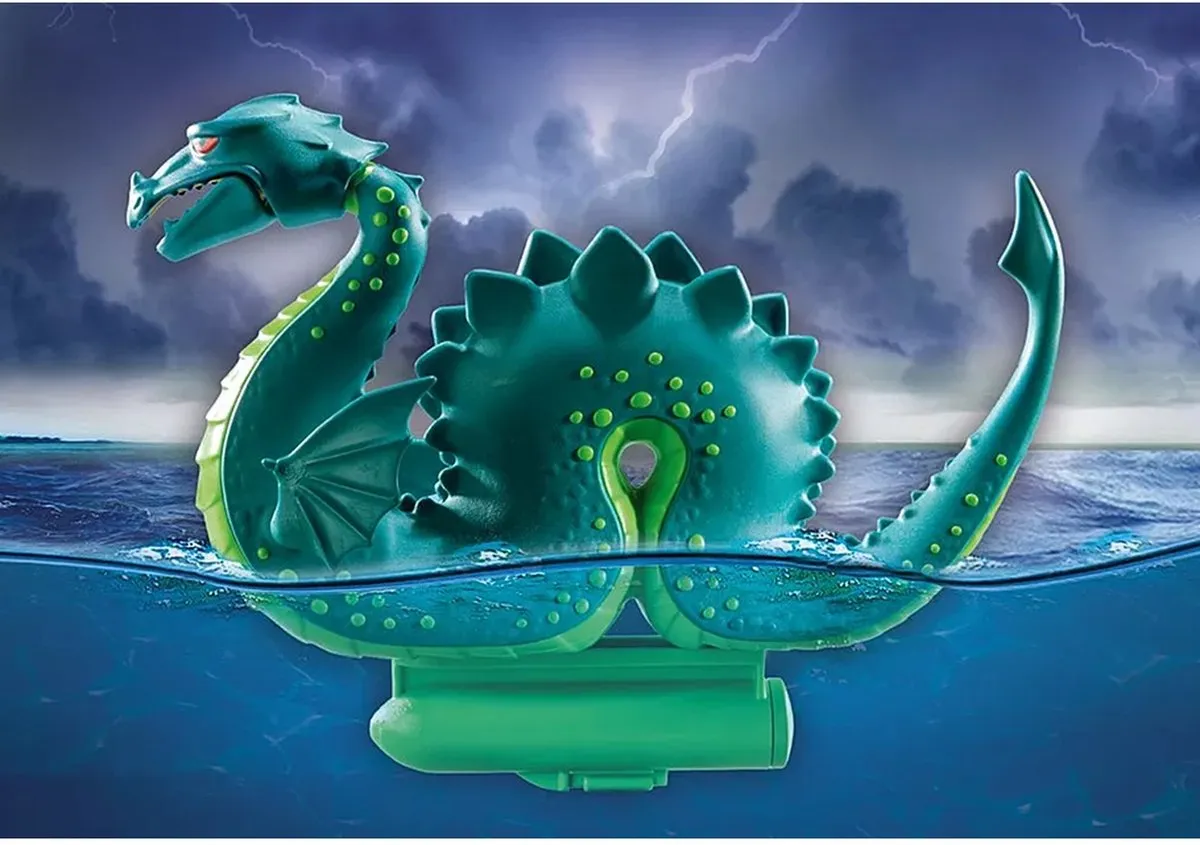 Playmobil History Vikingen Zeemonster 71830 - Multicolor