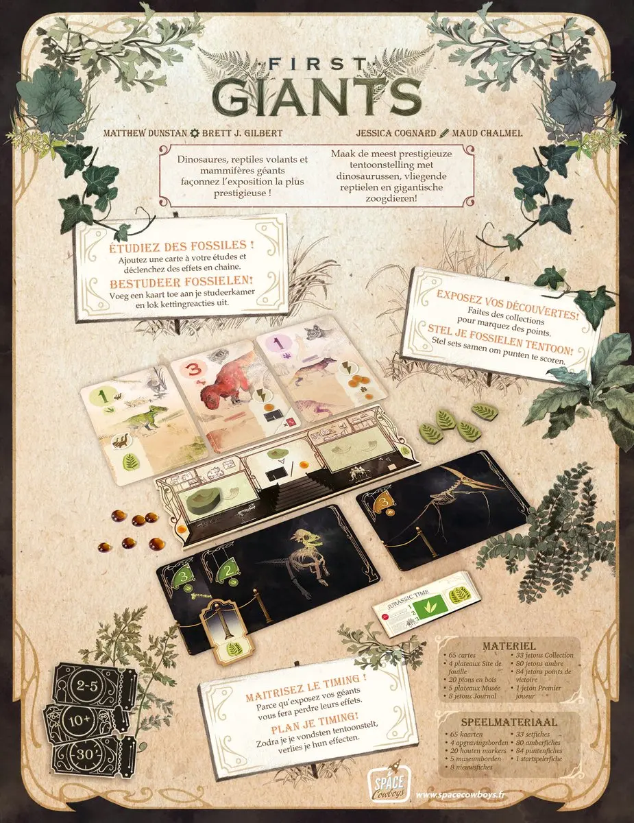 Space Cowboys First Giants Bordspel - SPC27-001 - Meerkleurig - afbeelding 6 van 6