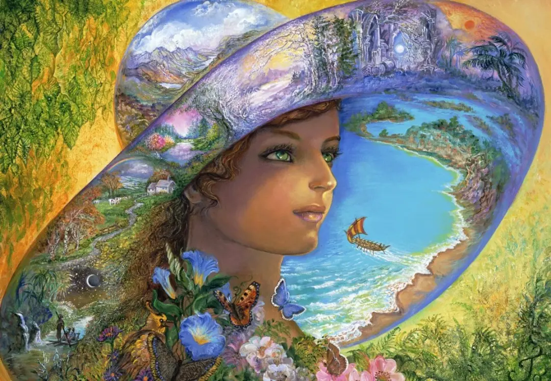 Grafika puzzel Hat of Timeless Places